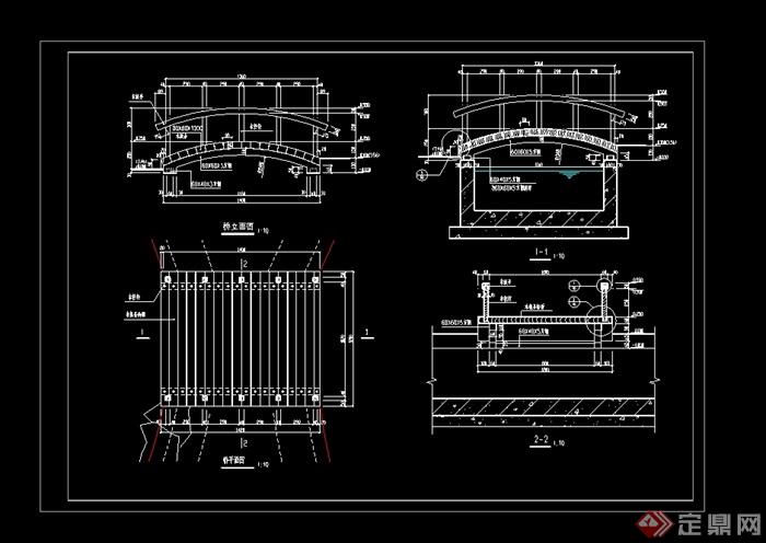 小桥设计cad施工图[原创]