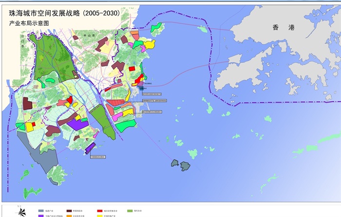 珠海城市空间发展战略设计jpg方案[原创]