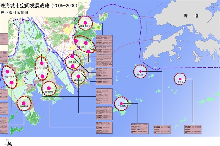 珠海城市空间发展战略设计jpg方案[原创]