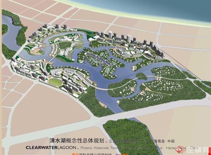 某三亚清水湖整体城市概念规划pdf方案[原创]