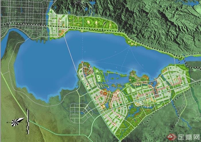 某环乌海湖区域概念性规划及城市设计pdf方案[原创]