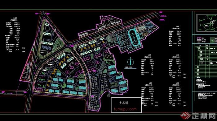 某小区规划cad平面图