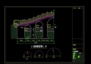 桥设计cad施工图