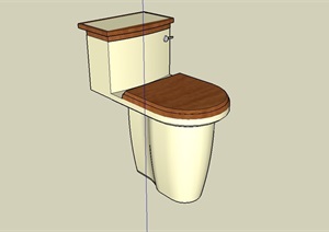 卫生间室内设施设计SU(草图大师)模型