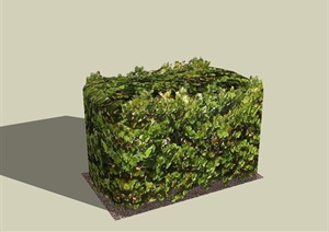 某园林景观花卉及植物素材设计SU(草图大师)模型