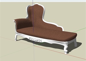 经典客厅沙发设计SU(草图大师)模型