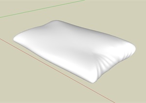 某室内枕头设计SU(草图大师)模型