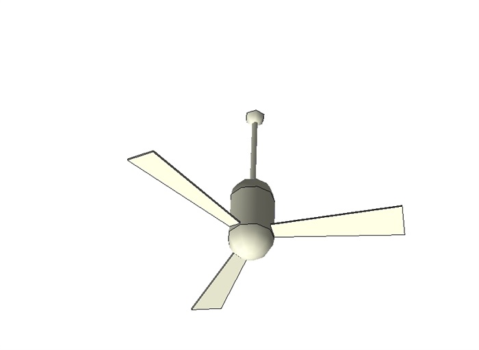 10个不同的风扇设计su模型(2)