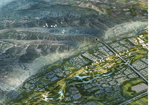河湟高城-多巴新城概念规划和总体城市设计pdf方案高清文本