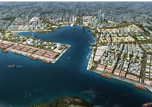 现代服务业合作区开发滨水城市景观详细规划设计pdf方案高清文本