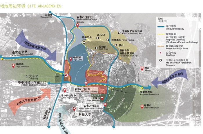 武汉东湖绿道二期森林公园西门节点景观概念设计方案高清文本2017(1)