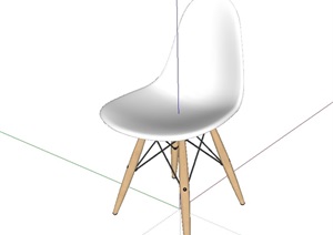伊姆斯座椅设计SU(草图大师)模型
