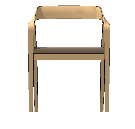 单人座椅设计su模型