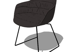 简约现代座椅设计SU(草图大师)模型