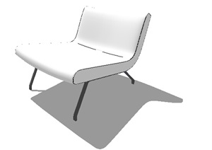 某室内沙发椅SU(草图大师)模型