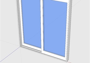 室内窗子设计SU(草图大师)模型