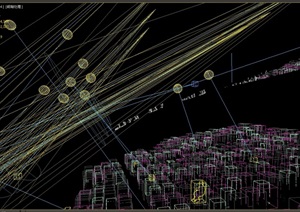 现代室内大剧院室内空间3d模型