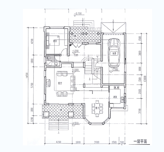 现代独栋别墅设计jpg方案及效果图(3)