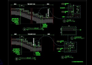 石台阶和通用台阶CAD施工图