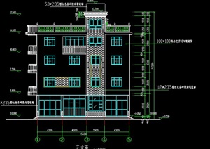 私人商住宅楼建筑设计方案