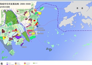 珠海城市空间发展战略设计jpg方案