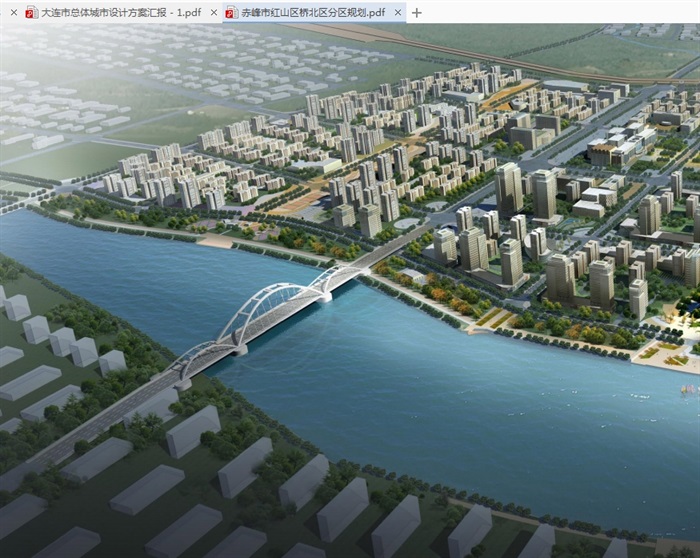 赤峰市红山区桥北区分区规划设计pdf方案(1)