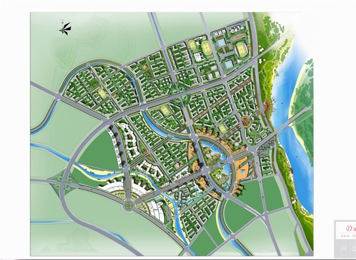 泉州市鲤城区江南新区次中心城市规划设计pdf方案(2)