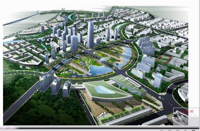泉州市鲤城区江南新区次中心城市规划设计pdf方案(3)