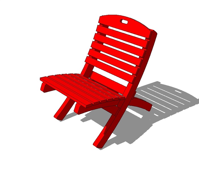 室外景观单人座椅SU模型(1)