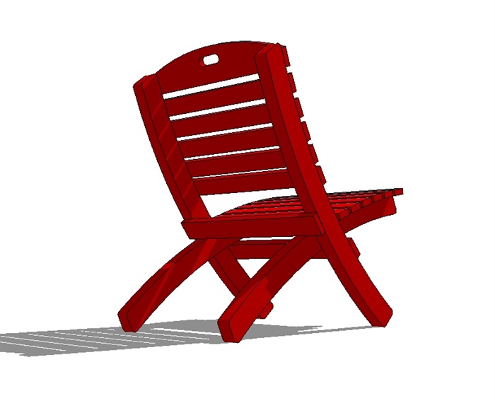 室外景观单人座椅SU模型(3)