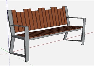 室外景观座椅SU(草图大师)素材模型