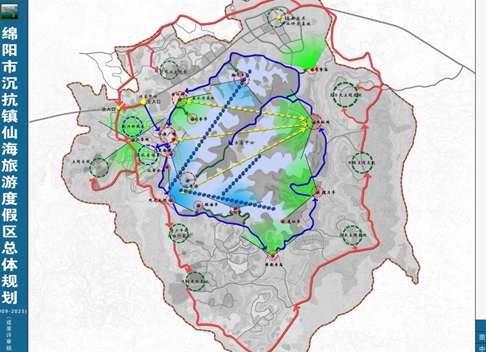 绵阳市沉抗镇仙海旅游度假区总体规划jpg方案(4)