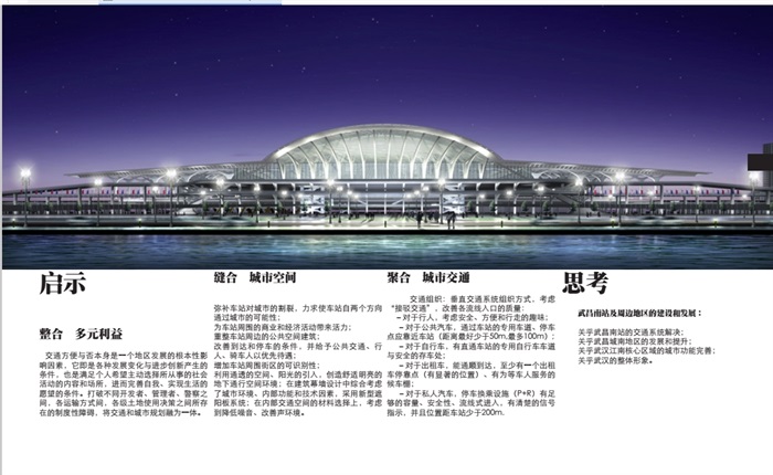 武昌火车站及周边地区城市设计pdf方案(5)
