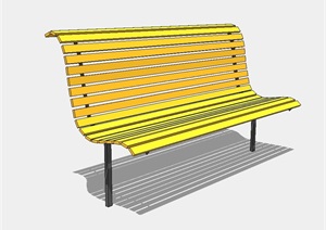 室外景观休闲区座椅SU(草图大师)模型