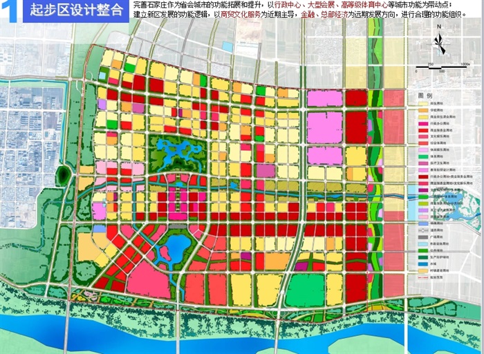 石家庄滹沱新区起步区城市设计整合方案及近期建设规划ppt方案(7)