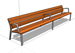室外景观公共区域座椅SU(草图大师)模型