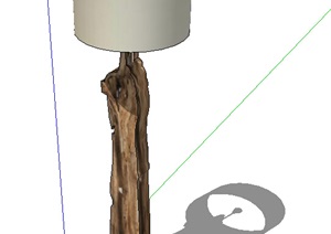 某现代室内简约灯具设计SU(草图大师)模型
