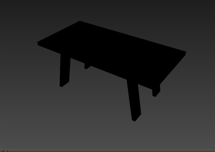 现代详细桌子素材设计3d模型(1)