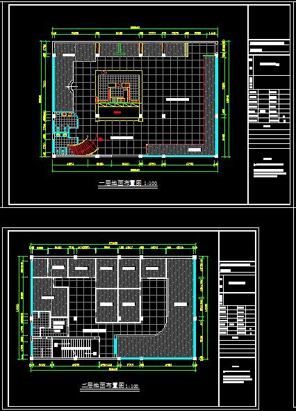 [课程设计]二层卡欧咖啡厅室内设计方案-约680平(7)
