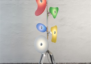 独特造型的室内灯饰设计3d模型