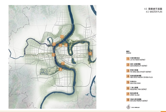 衡阳三江六岸风光带城市设计pdf方案(6)