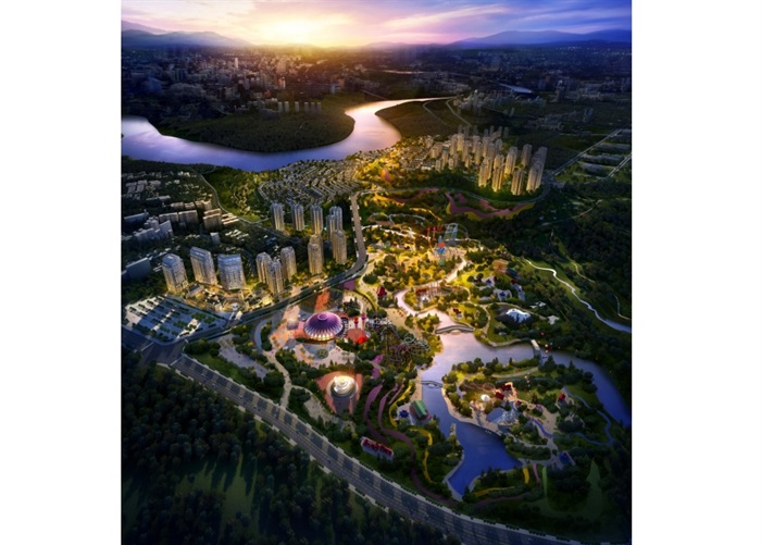 重庆华侨城总体规划及大一期建筑设计pdf方案(1)
