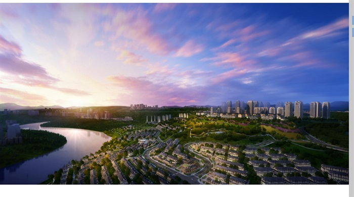 重庆华侨城总体规划及大一期建筑设计pdf方案(2)