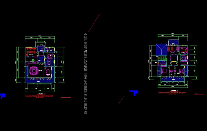深圳南澳别墅建筑设计CAD方案(4)