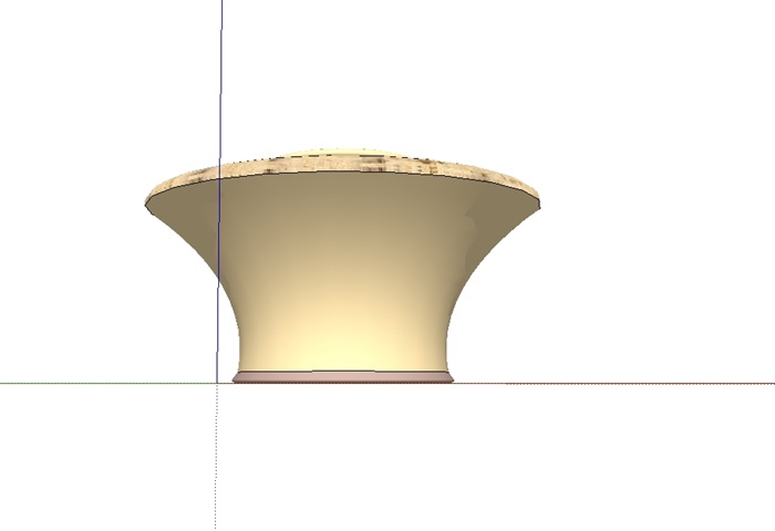 现代种植器皿小品设计su模型(2)