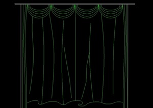 110种不同的室内窗帘设计cad方案