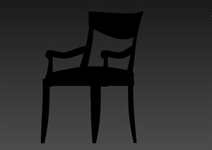 现代详细完整的沙发椅设计3d模型