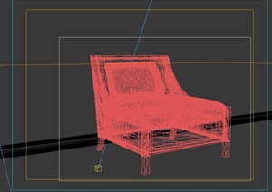 现代沙发椅子设计3d模型