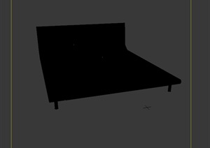 某简单的床具设计3d模型
