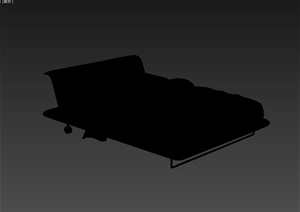 经典完整的床具设计3d模型